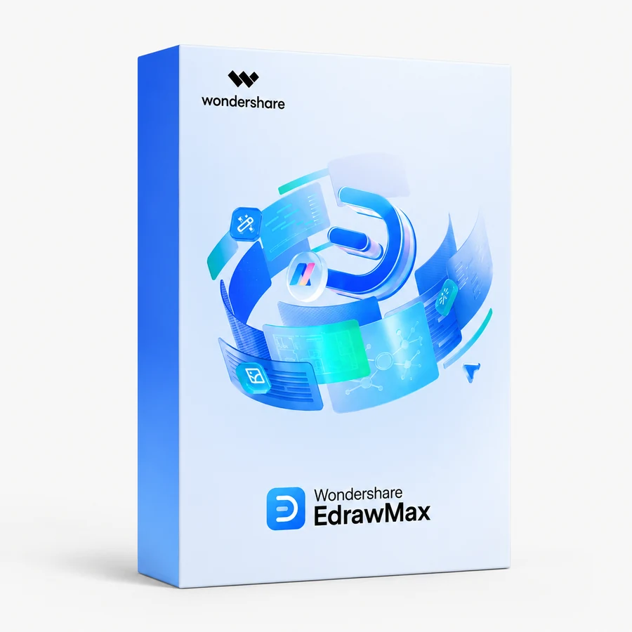 Caja de Wondershare EdrawMax