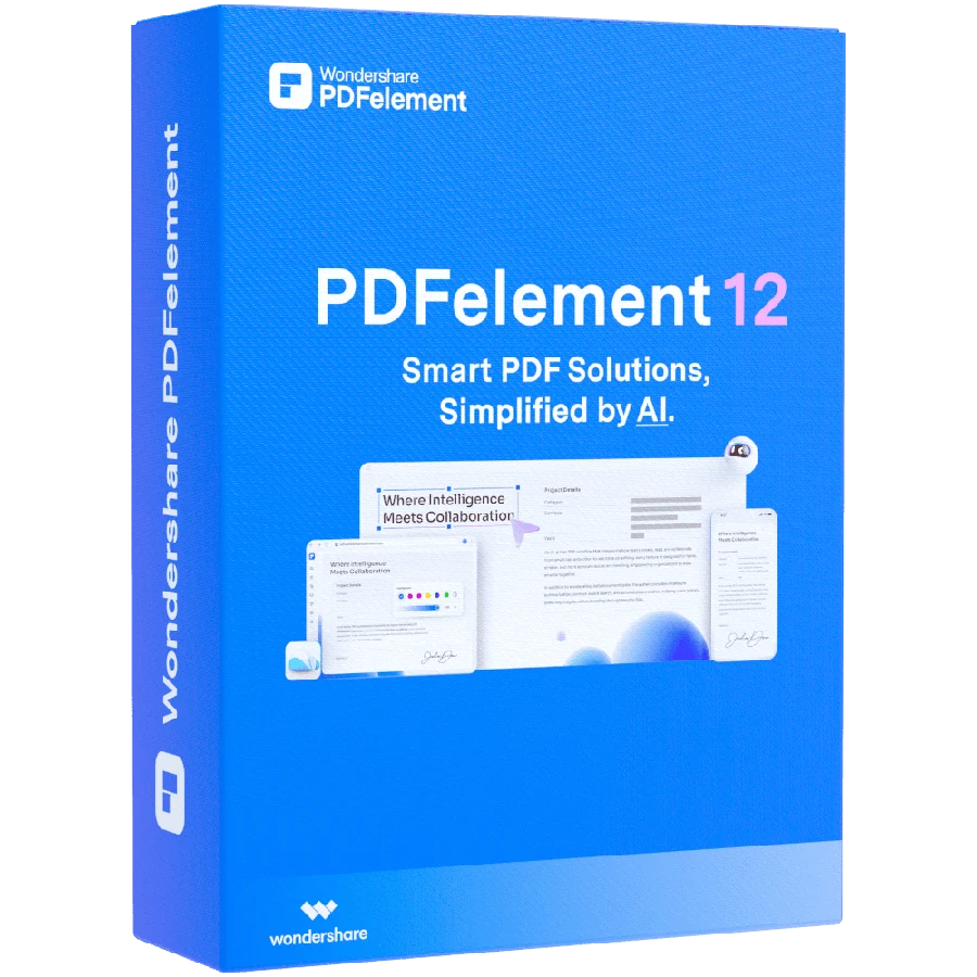 Caja de Wondershare PDFelement 12 Business