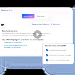 Funciones oficiales de inteligencia artificial de Wondershare PDFelement 13